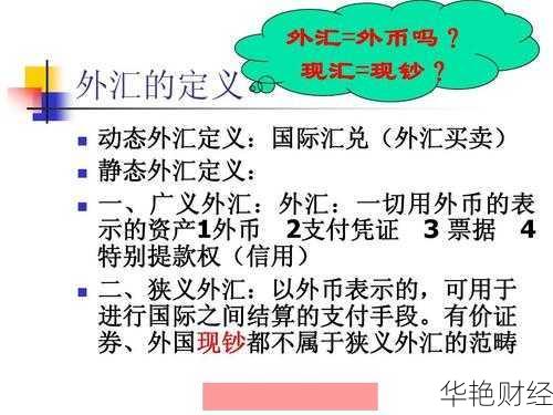 了解外汇大概意思：从动态到静态的全面解释