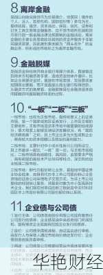 金融财经新闻分析：全球市场动向与政策解读