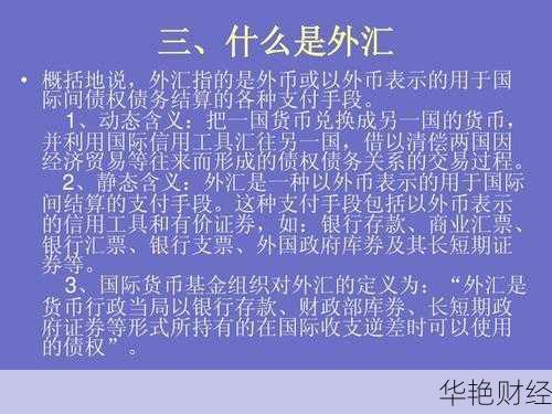 大量外汇是什么意思？探索外汇的定义与金融影响
