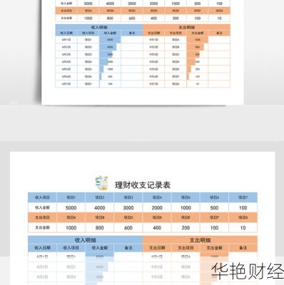 理财技巧表格模板下载,手把手教你做!