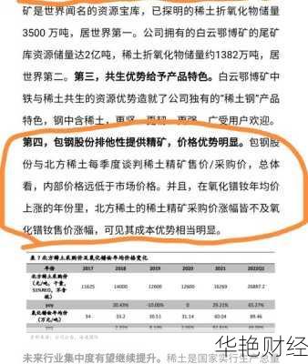 包钢稀土股票(包钢稀土股票600010)