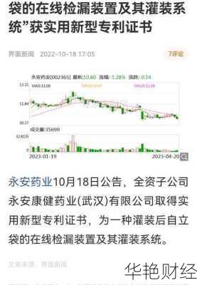 永安药业股票(永安药业股票行情)