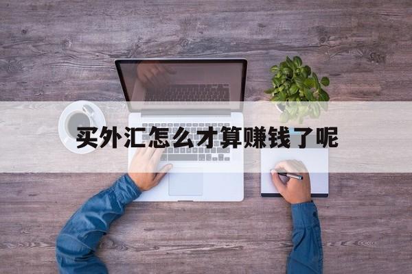 买外汇怎么才算赚钱了呢(买外汇怎么才算赚钱了呢视频)